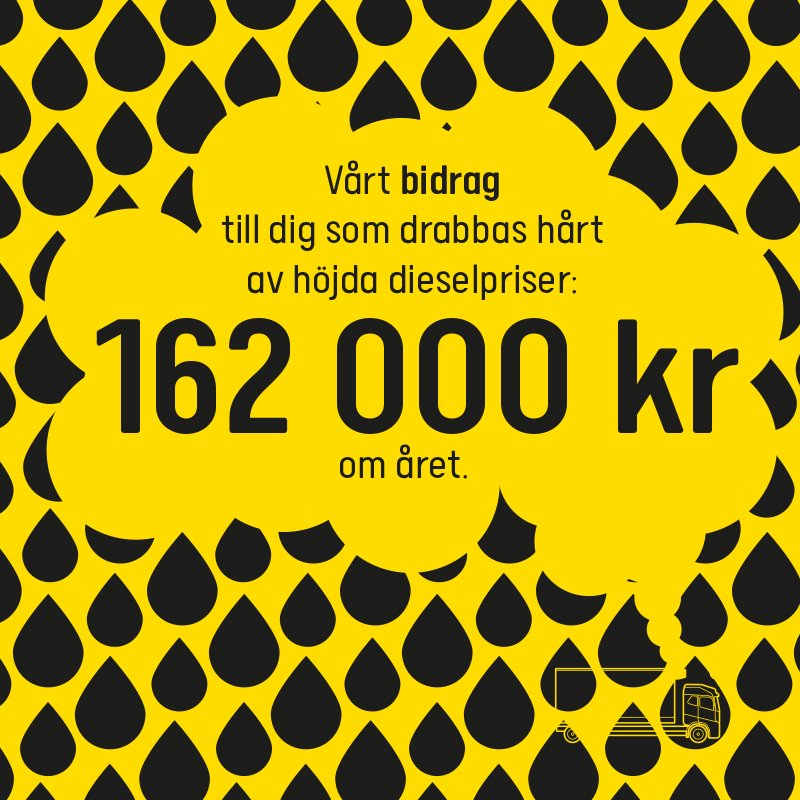 Till dig som drabbas av höjda dieselpriser